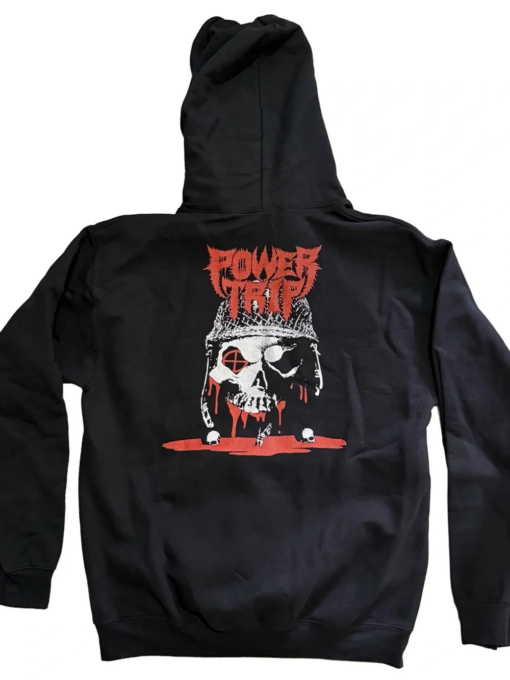 Power Trip Black Hoodie - New